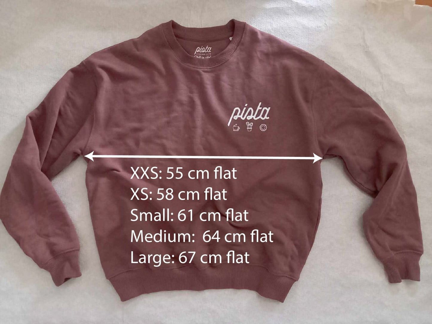 Sweat Pista Vibes - Sweatshirt Lifestyle Inspiré par la Culture Vélo & Café | Pista - boutique.pista.cc