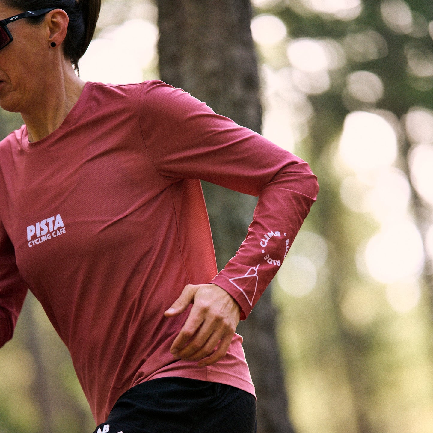 Long sleeves running tee-shirt