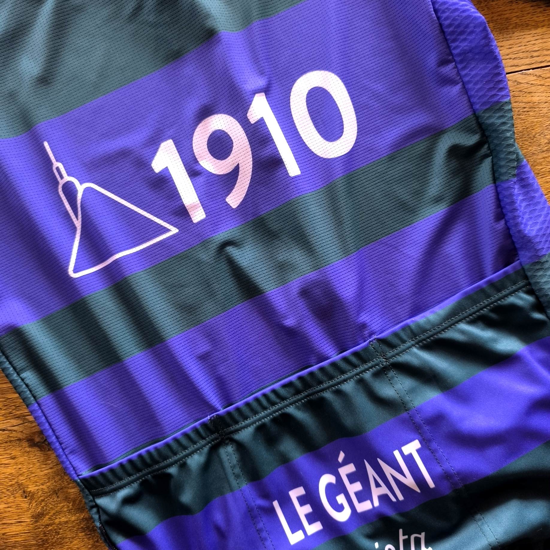 Jersey à Rayures - Maillot Cyclisme Style Rétro & Authentique | Pista - boutique.pista.cc