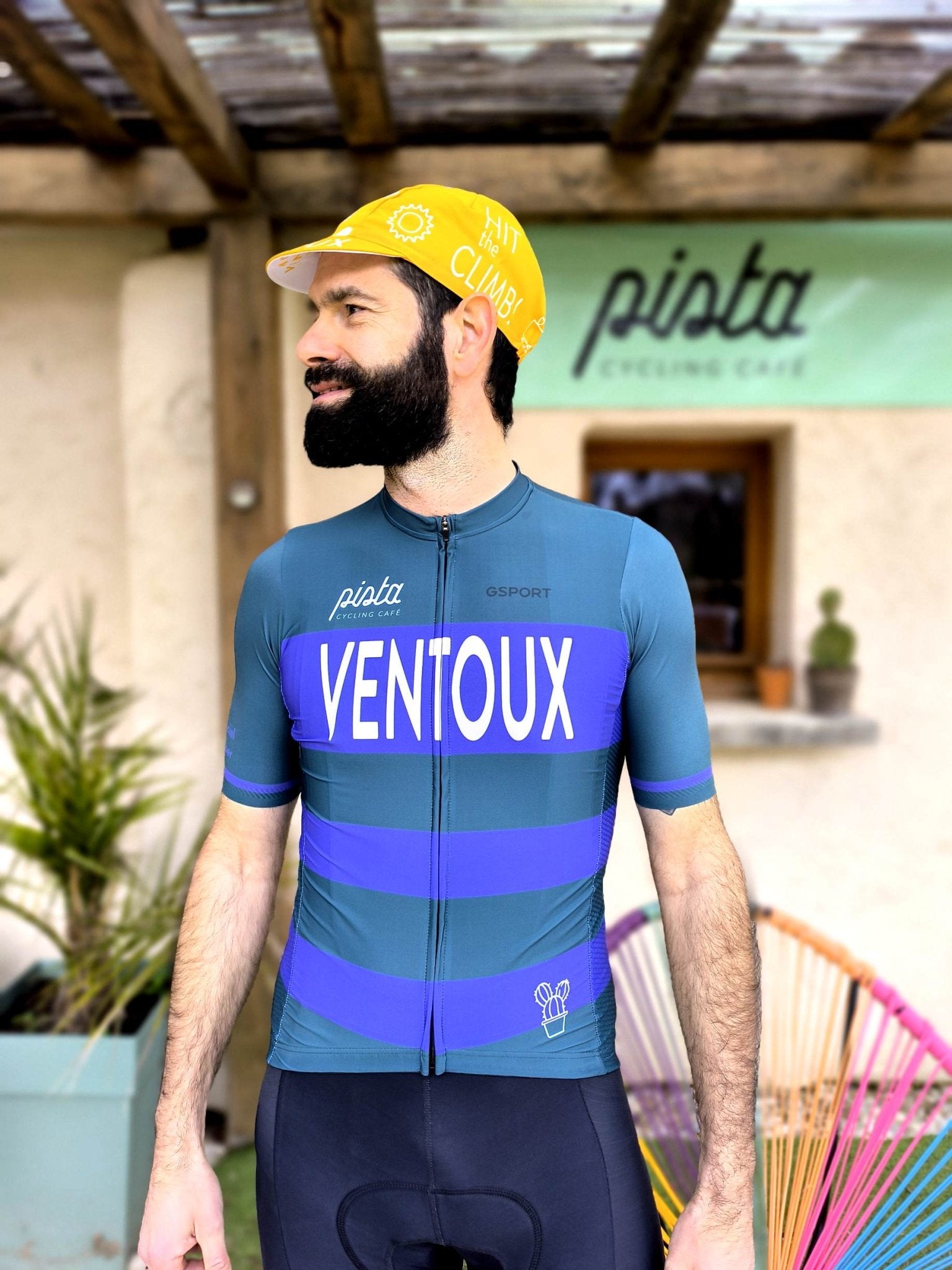 Jersey à Rayures - Maillot Cyclisme Style Rétro & Authentique | Pista - boutique.pista.cc