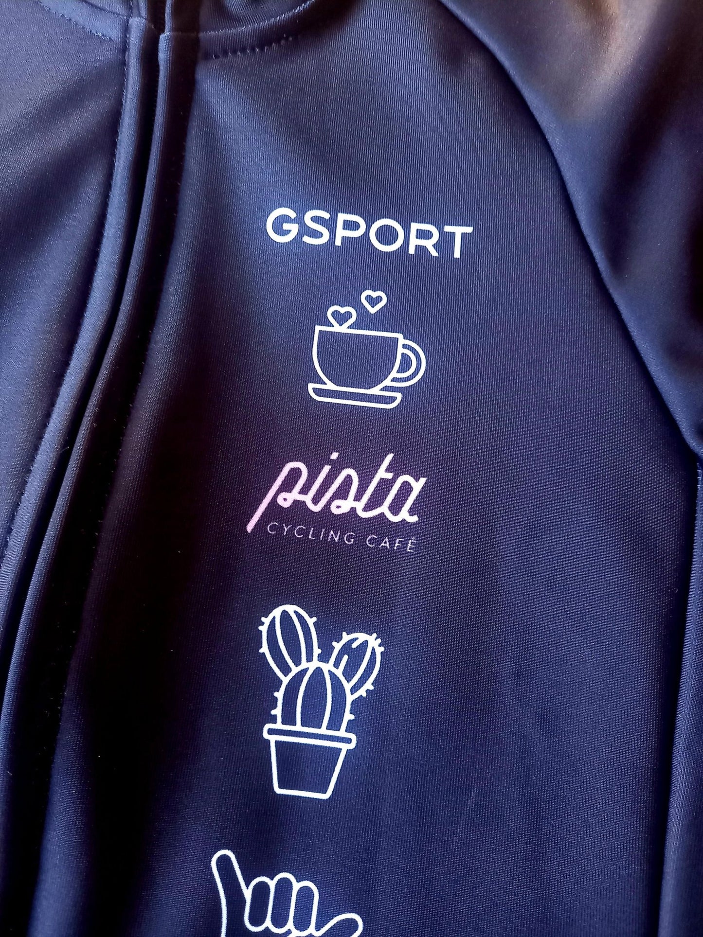Jersey Hiver Noir - Maillot Cyclisme Technique | Pista - boutique.pista.cc
