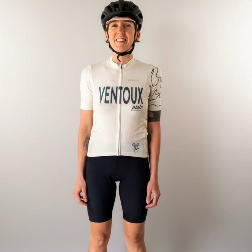 Jersey Ventoux Pistache - Maillot Cyclisme Hommage au Géant de Provence | Pista - boutique.pista.cc