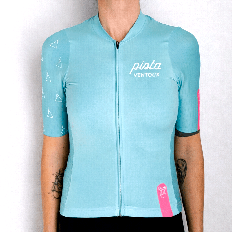Maillot Aqua Mont Ventoux 2026 - Jersey Cyclisme | Pista - boutique.pista.cc