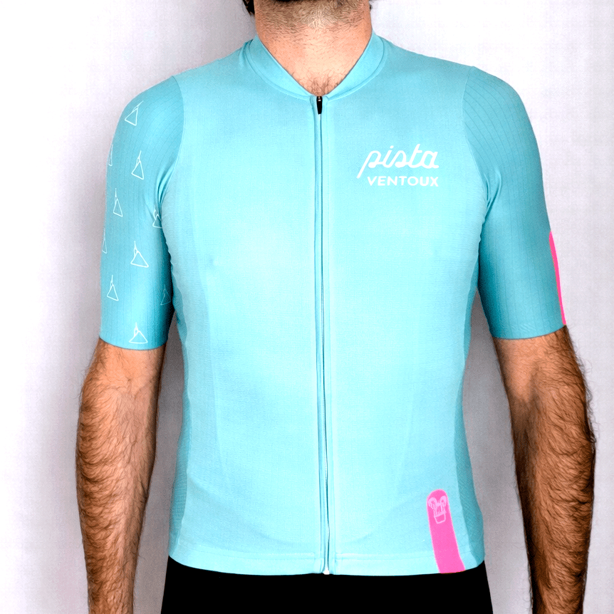 Maillot Aqua Mont Ventoux 2026 - Jersey Cyclisme | Pista - boutique.pista.cc
