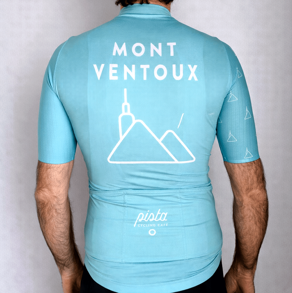 Maillot Aqua Mont Ventoux 2026 - Jersey Cyclisme | Pista - boutique.pista.cc