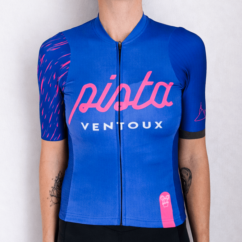 Maillot Bleu Pista Ventoux 2026 - Jersey Cyclisme | Pista - boutique.pista.cc