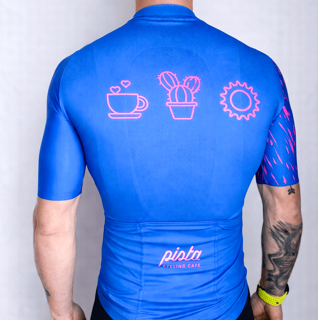 Maillot Bleu Pista Ventoux 2026 - Jersey Cyclisme | Pista - boutique.pista.cc