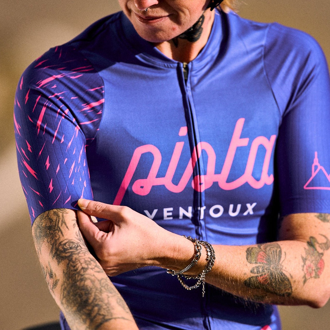 Maillot Bleu Pista Ventoux 2026 - Jersey Cyclisme | Pista - boutique.pista.cc