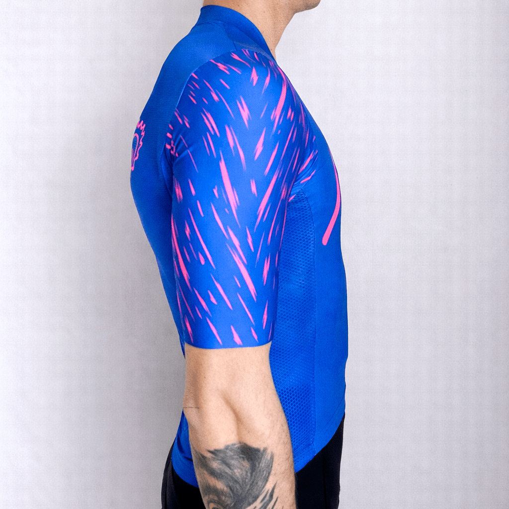 Maillot Bleu Pista Ventoux 2026 - Jersey Cyclisme | Pista - boutique.pista.cc