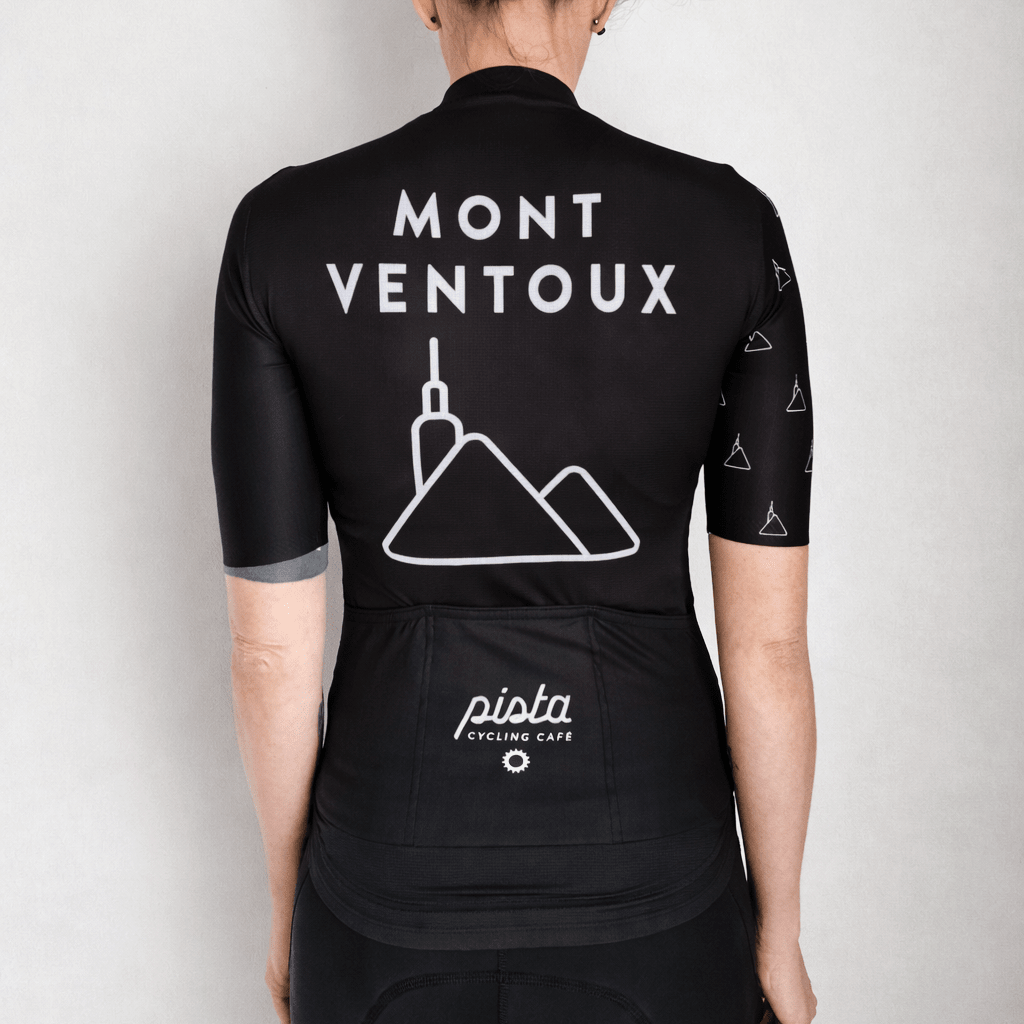 Maillot Noir Mont Ventoux 2026 - Jersey Cyclisme | Pista - boutique.pista.cc