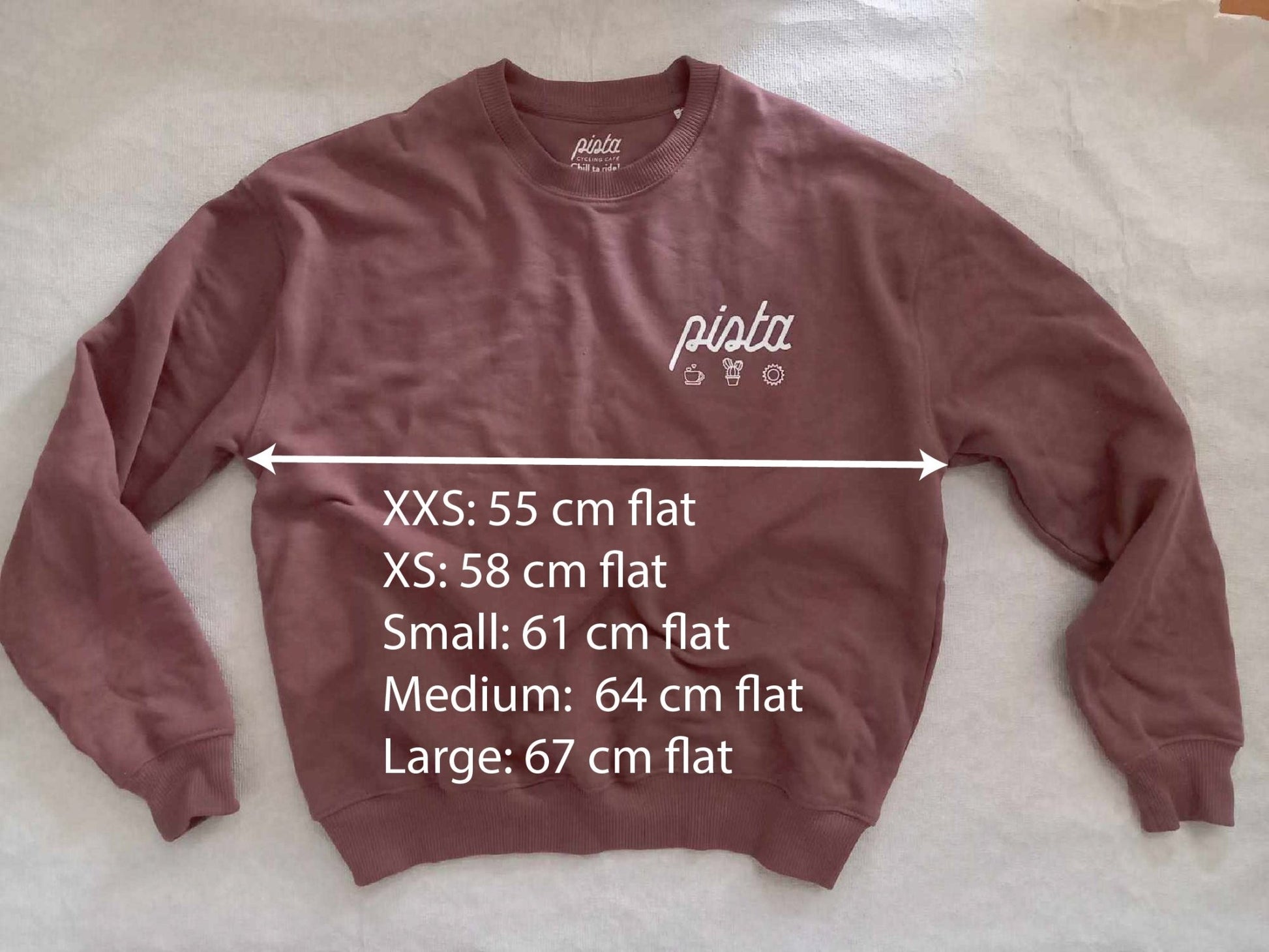 Sweat Pista Vibes - Sweatshirt Lifestyle Inspiré par la Culture Vélo & Café | Pista - boutique.pista.cc