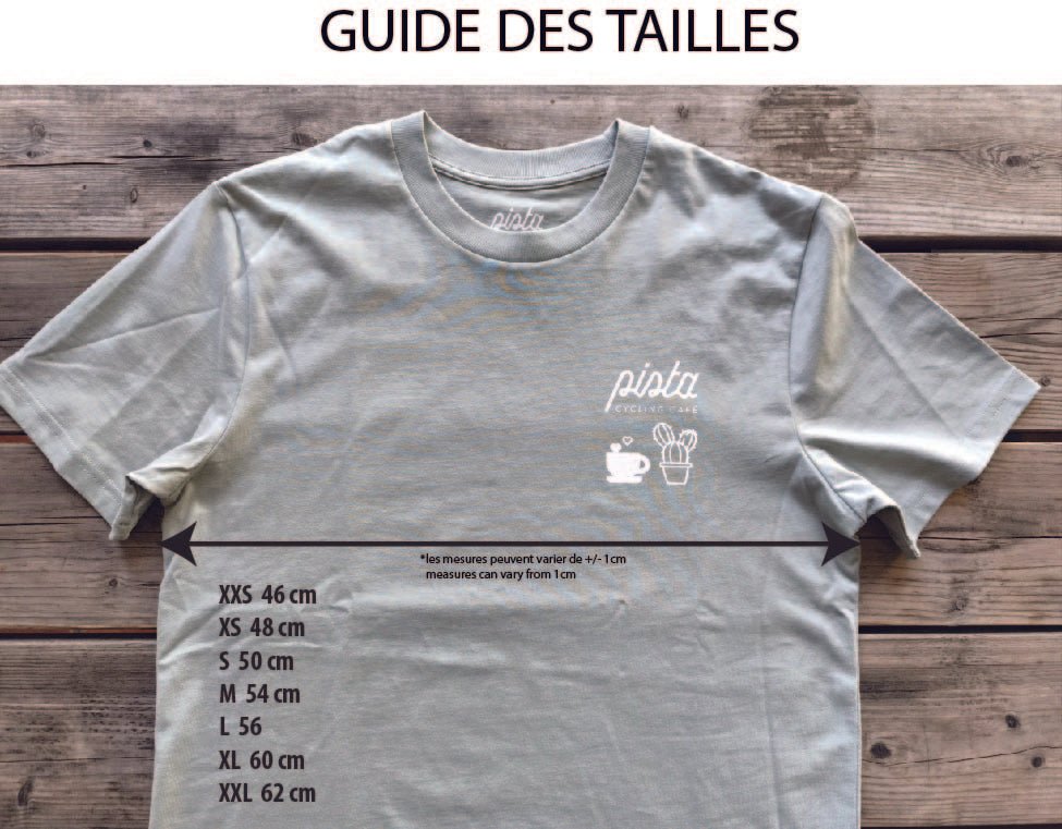 Tee - shirt Pistache Pista Ventoux - T-shirt Lifestyle Inspiré du Géant de Provence | Pista - boutique.pista.cc