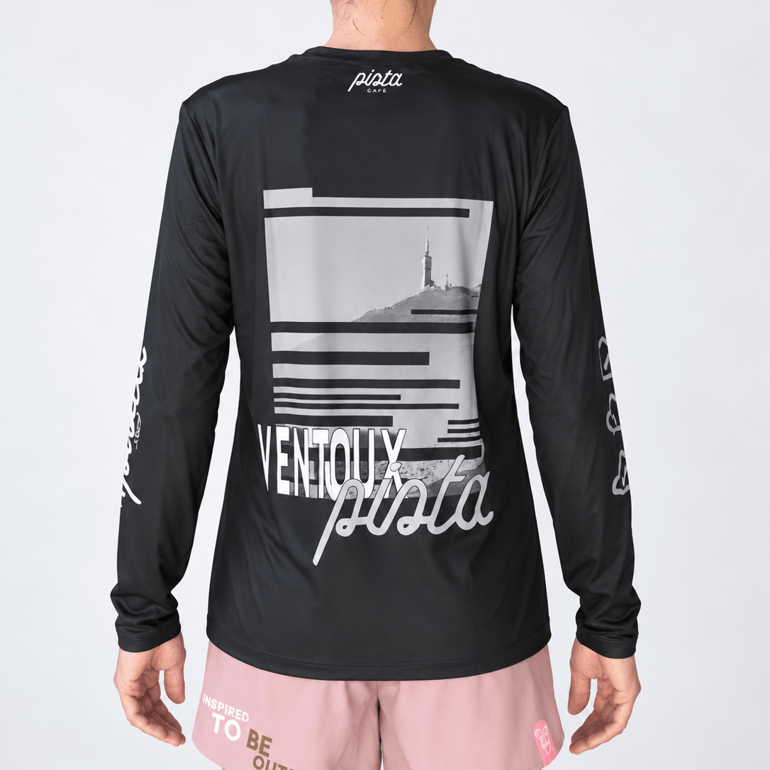 Tee-shirt Running Manches Longues STRIDE - Inspired to run Ventoux | Pista - boutique.pista.cc