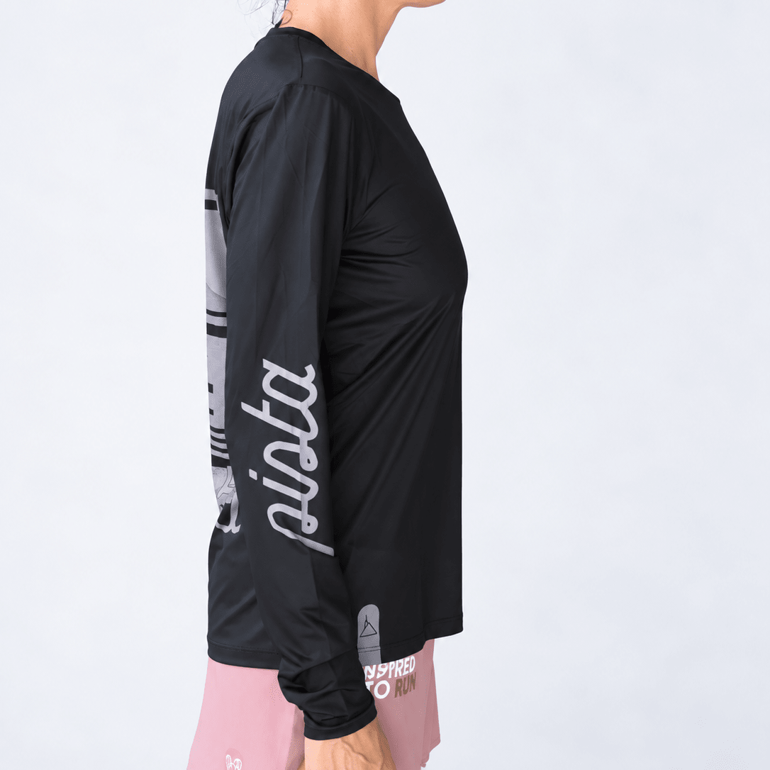 Tee-shirt Running Manches Longues STRIDE - Inspired to run Ventoux | Pista - boutique.pista.cc