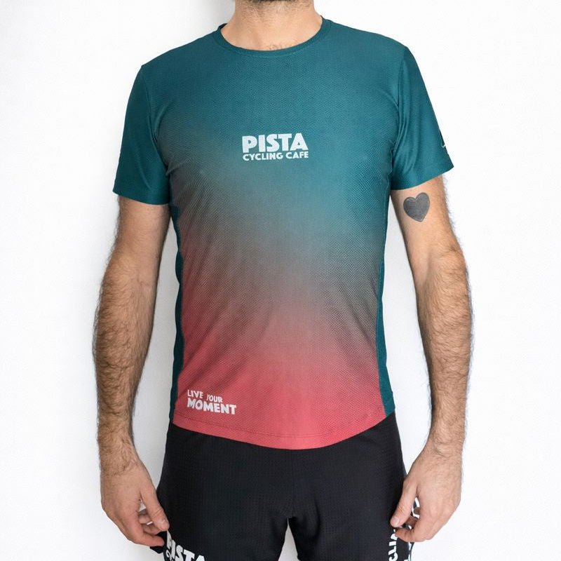 Tee - shirt Running STRIDE Vert - T-shirt Technique Course à Pied | Pista - boutique.pista.cc
